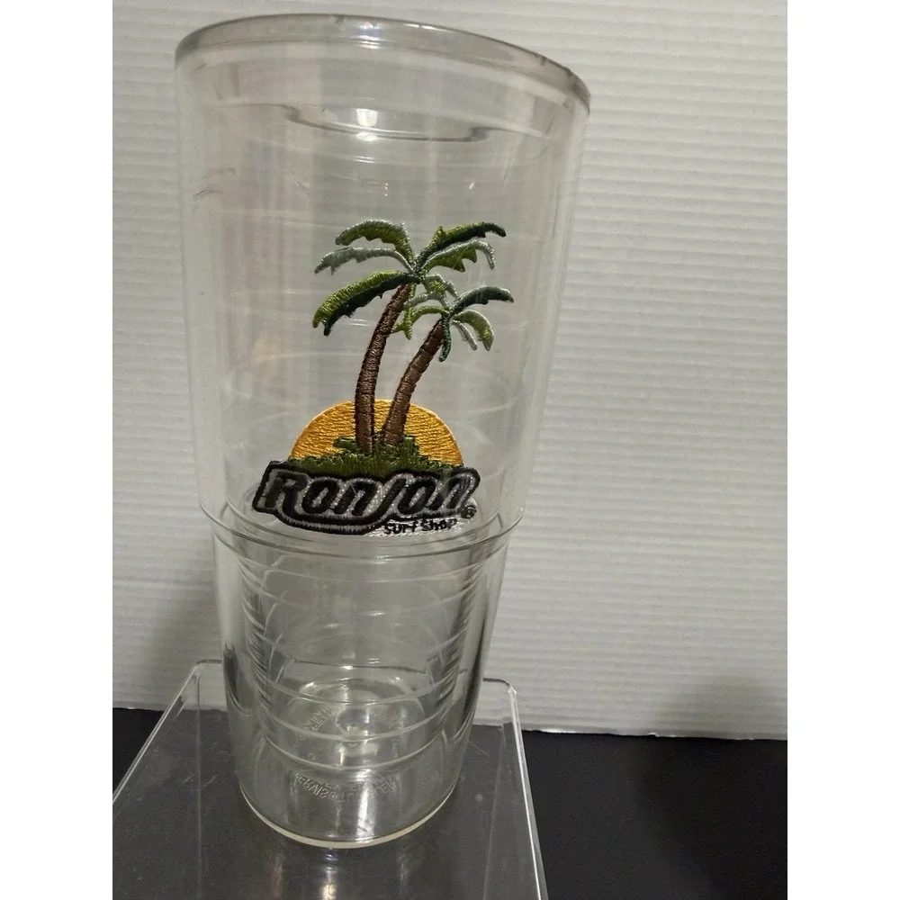 Ron Jon Surf Shop Palm Trees 24oz Tervis Tumbler Travel Cup NO LID‎